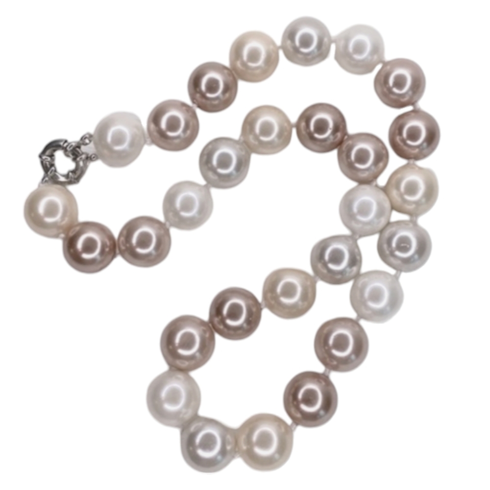 Genuine Freshwater Pearl 18” 12mm Necklace - Picture 6 of 6